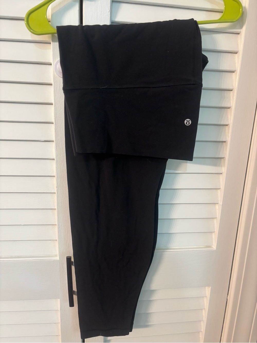 lululemon athletica Kids' Black Performance Leggings